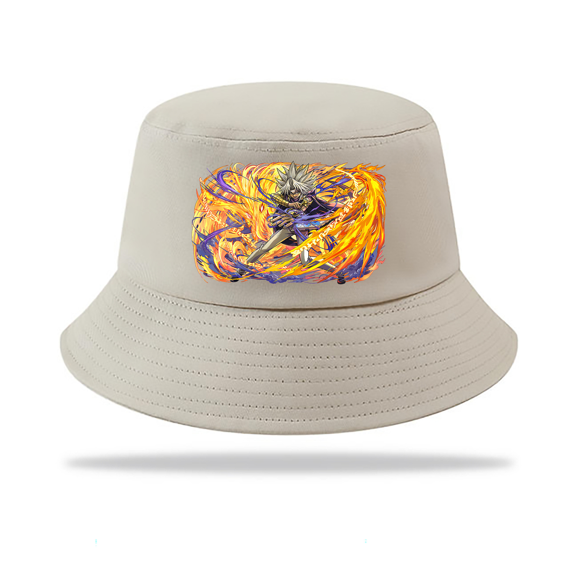（画像用） 遊☆戯☆王 Yu-Gi-Oh! アウトドア日除けバケットハット